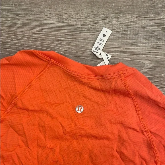 Lululemon Orange Athletic Top - Picture 3 of 4